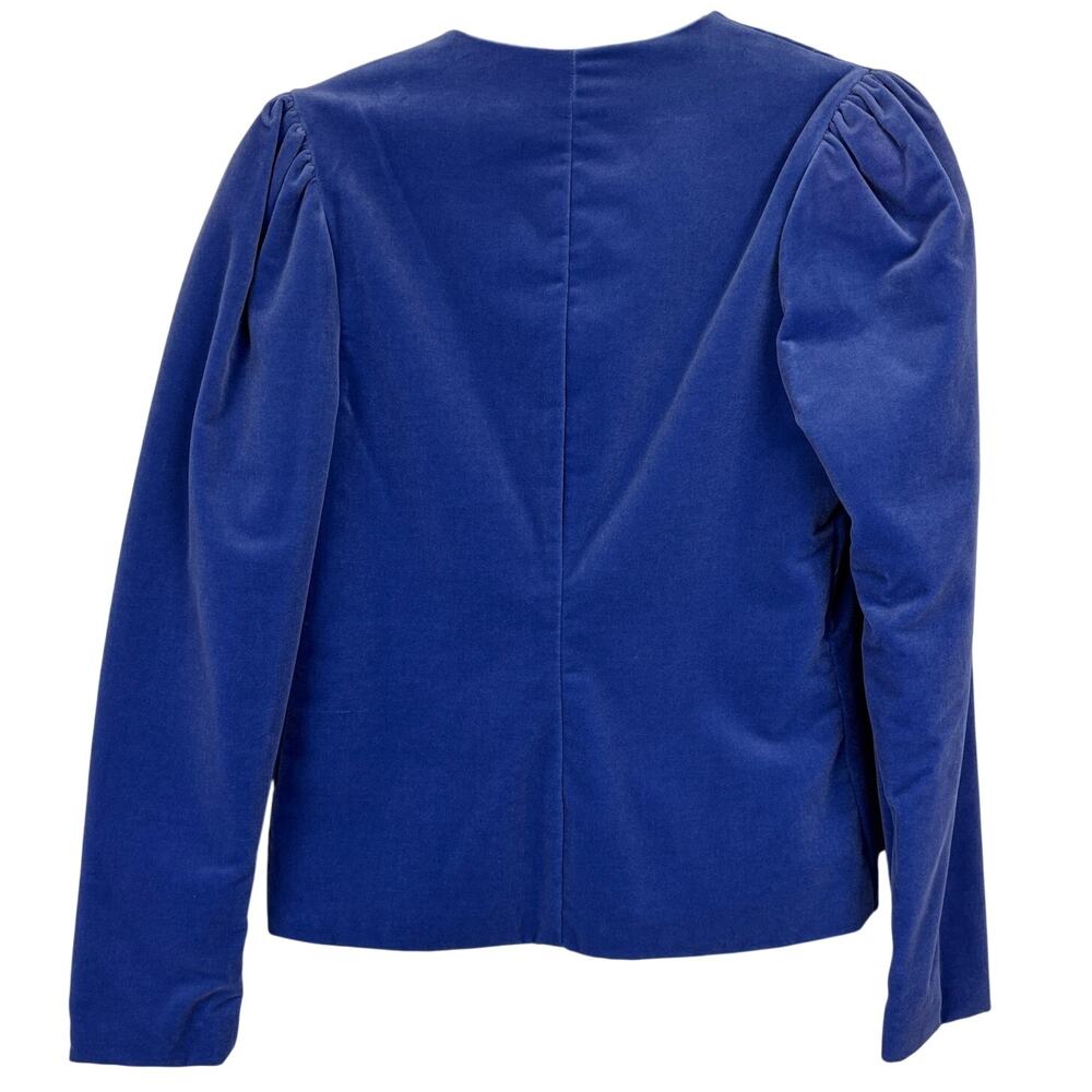 Vintage Jan Briggs 80s Jacket NEW Deadstock Regal Renaissance US 6 Periwinkle - Picture 2 of 8